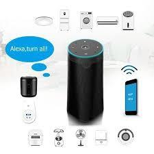 Quality Internet Smart Alexa Compatible Speakers Black Google Assistant Speaker wholesale