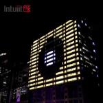 DMX 512 outdoor waterproof city colorful building hotel 12X3W led wall washer