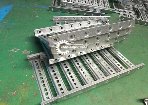Galvanized Steel Galvanized Punching Holes 2.5mm Cable Tray Manufacturing