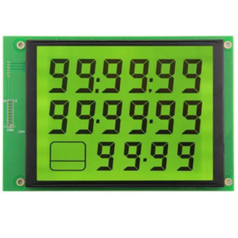 Customized TN HTN Monochrome LCD Display Screen For Electricity Meters