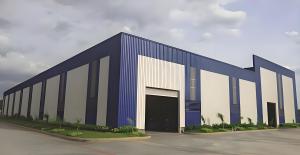 Quality Customizable Commercial Steel Frame Building Metal Hangar Building With Sliding Door wholesale