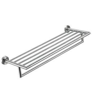 Quality Modern Bathroom Towel Racks Polished Stainless Steel Towel Holder Satin wholesale