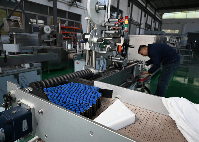 pharma labeling machine with Automatic Roll on System - 20-50 Meters Per Minute labeling speed