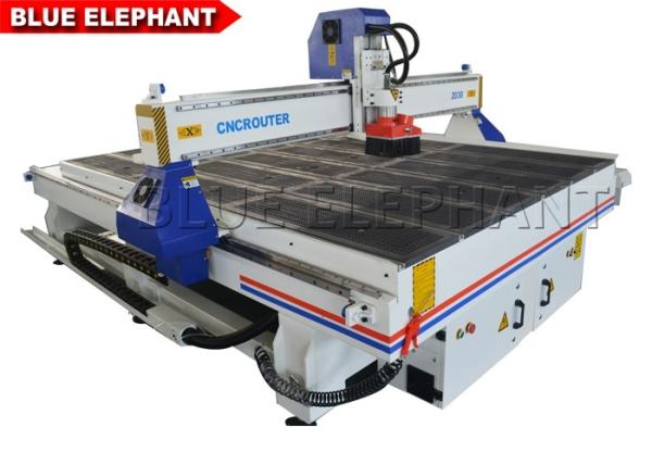 Italy HSD air cooling spindle , Taiwan DELTA inverter ELE 2030 pvc board cnc