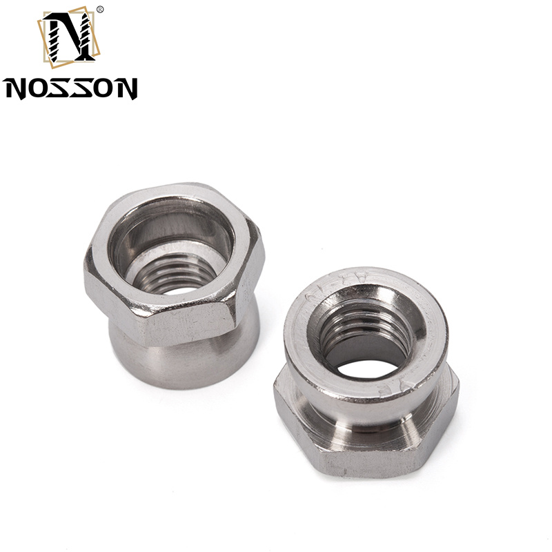 Chrome Plated M6 M8 M10 Stainless Steel Security Nuts 8mm-50mm Lengths for Bolt Protection and Metric Measurement System