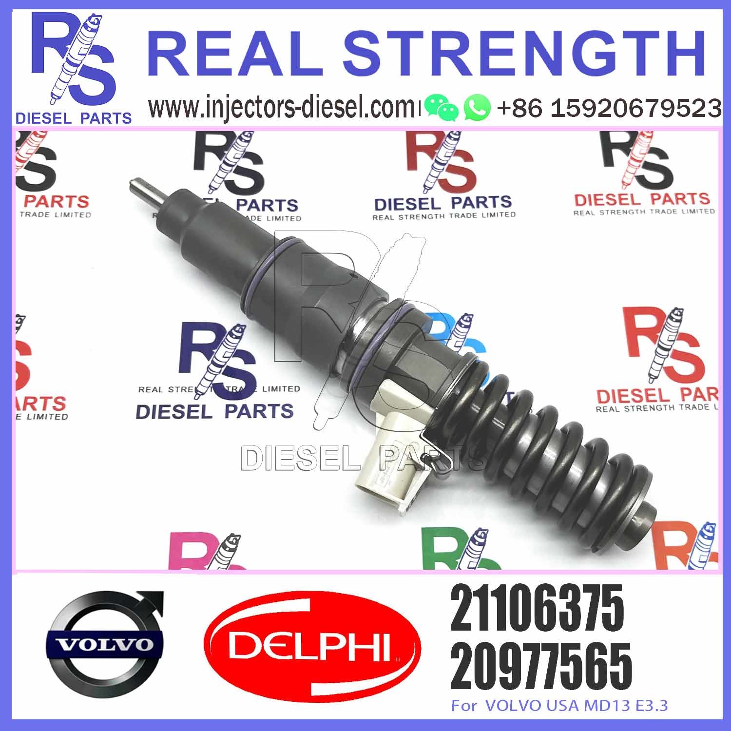 New Diesel Fuel Injector 21246331 85003110 BEBE4F06001 for V olvo MD11 21106375 21246331 21244717