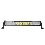 4x4 4WD Offroad Driving light 22" 120W 40LEDs Light Bar 7D lens with cross DRL