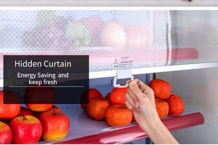 Stainless Steel Durable Open Multideck Fridge , Anticorrosive Fruit Display Cabinet