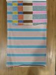 Breathable Durable Striped Material Fabric For T-Shirt