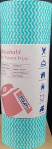 Quality ISO14001 Wave Line Disposable Kitchen Wipes 35gsm wholesale