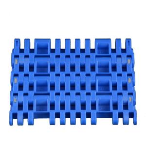 Quality Blue Food Industry Plastic Conveyor Belt Chain Pitch 25.4mm wholesale