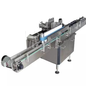 Quality 3000BPH Cold Glue Bottle Labeller Machine Fully Automatic Round Straight Horizontal wholesale
