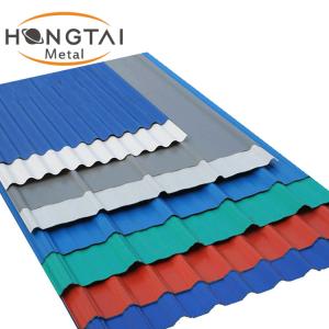 Quality Z40-275g/M2 Corrugated Metal PPGL Roofing Sheet Corrosion Resistant wholesale