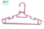Betterall Curved Garment Usage Plastic Material Pink Plastic Hangers