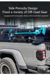 Black Powder Coated Thorax Bed Rack Accessory for TOYOTA TRUCK Off-Road