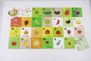 Quality Children Floor Alphabet Fruit Jigsaw Puzzle Educational Games wholesale