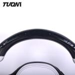G20 G30 G28 Bmw Carbon Fiber Steering Wheel White Perforated Leather LED
