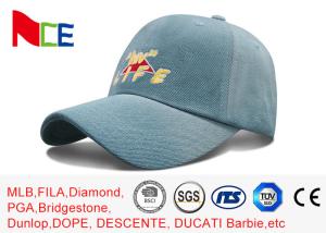 Quality Customized Cartoon Embroidery Washed Fabric Cotton Adult Baseball Cap Hat wholesale