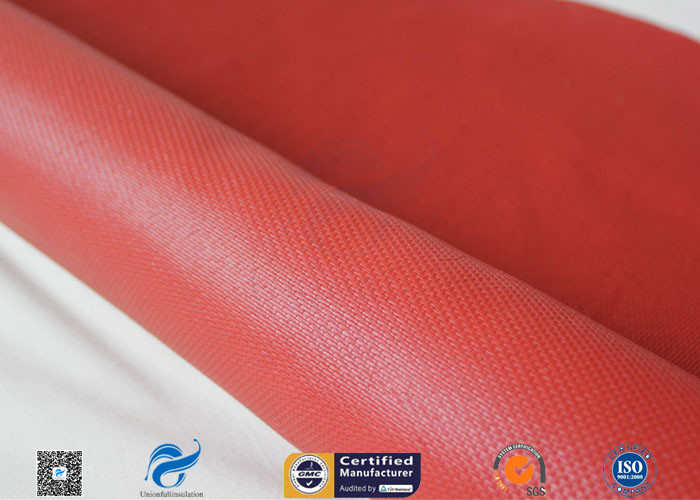 30oz 39" Red silicone coated fabric Anti Corrosion Materials