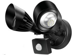 China Outdoor Black Led Flood Lights 20 W Power 120 / 180 Degree Beam Angle on sale