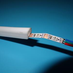 Quality DC12-24V Flexible Waterproof Led Strip , Silicone Led Rgb Strip Lights wholesale