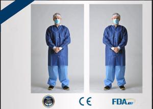 Quality Latex Free Disposable Lab Coats , Anti Static Medical Lab Jackets wholesale