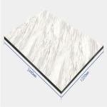 Impact Resistant Metal Composite Material 4050mm Marble Aluminum Composite Panel
