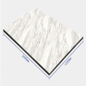 Quality Impact Resistant Metal Composite Material 4050mm Marble Aluminum Composite Panel wholesale