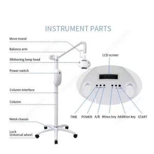 Quality White Tricolor Teeth Whitening Equipment LED Bleaching System wholesale