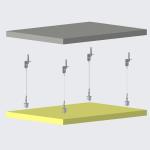 Professional Acoustic Ceiling Suspension System for Optimal Sound Management