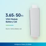 High Energy Density 50Ah Lithium NMC Battery Cell For Electric Vehicle Battery