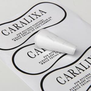 Quality 37.5mm Bikini Hygiene Adhesive Shipping Paper Sticker Labels Paper For Swimwear wholesale