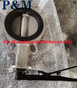 Quality CF8 CF8M stailness steel butterfly valve wholesale