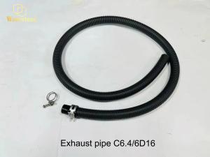 Quality Excavator C6.4/6D16 Engine Exhaust Pipe For Caterpillar CAT320D 323D 324D wholesale