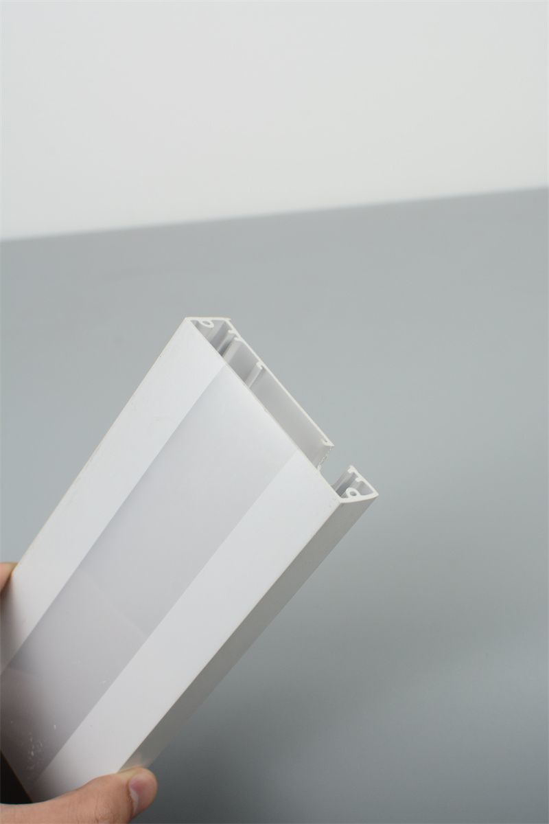 Hiplastics PVC White U Type Channel to Protect Construction Plastic Profiles