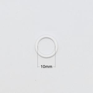 Quality 10mm Women Lingerie Rings Nylon Coated With Metal Inside wholesale