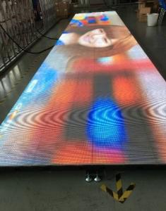 China Multi Coloured Led Dance Floor 3840hz 196V 4500cd For Concert Stage on sale