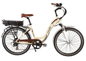 Quality 250W Electric Assist Commuter Bike V-Brakes Alloy Suspension Fork wholesale