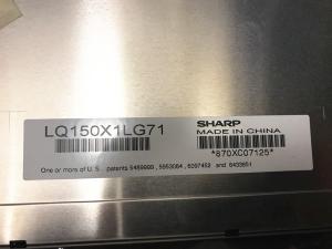 Quality 250cd/m² 1024X768 15&quot; Sharp Industrial LCD LQ150X1LG71 wholesale