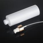 Hot Stamping Lotion Spray Pump Bottle Golden Cosmetic Bottle