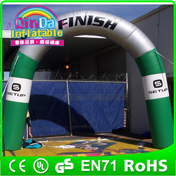 QinDainflatable finish line arch inflatable entrance arch advertising inflatable