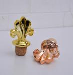Glass Bottle Cork Stopper Clear 200ml 500ml 1000ml For Wine Whisky Brandy