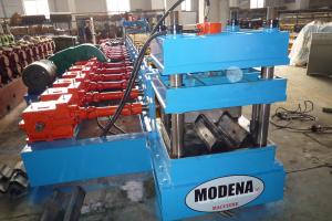 Quality Simple Speed 0 - 15m/min Guard Rail Roll Forming Machine For Highway wholesale