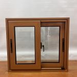 Bathroom Home Super Sliding Aluminium Window Brown Glazing Aluminium Windows