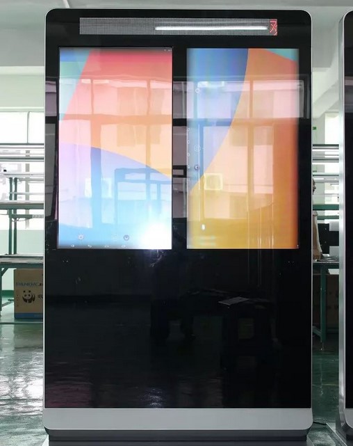 double floor stand kiosk 2