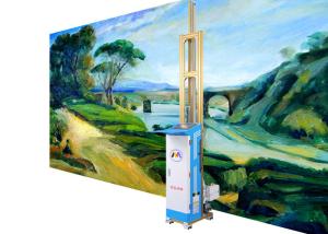 Quality Laser Positioning 3d Wall Inkjet Printer 380W Unique Ink Heating wholesale