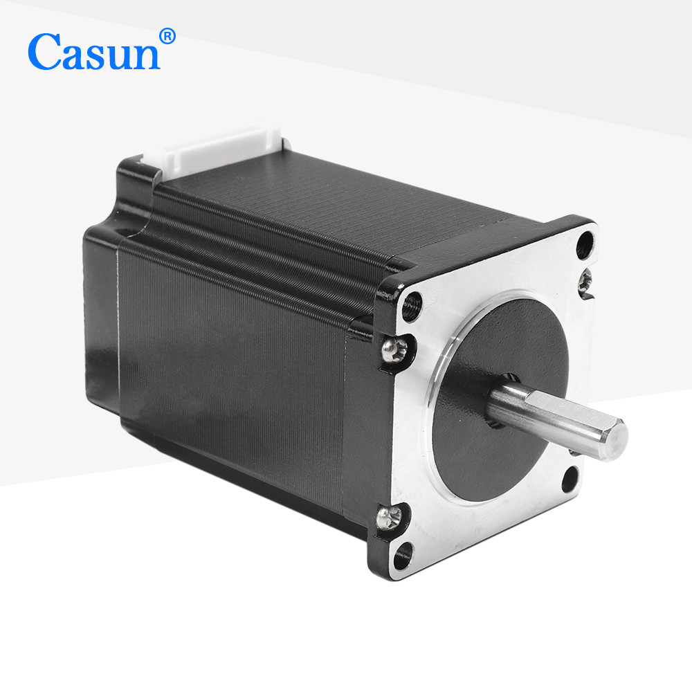 NEMA 23 Two-phase 1.8° 57 STEPPER MOTOR 83mm Body High Torque 2.8A For Textile Machine