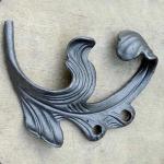 Powder Coating Wrought Iron Ornaments For Stair Railings / Handrails