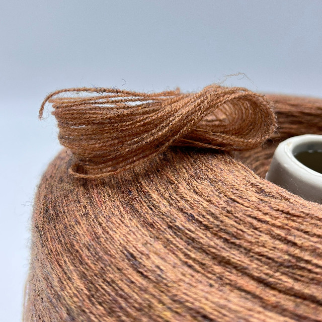 2/48NM viscose blended knitting yarn soft multicoloured core spun yarn