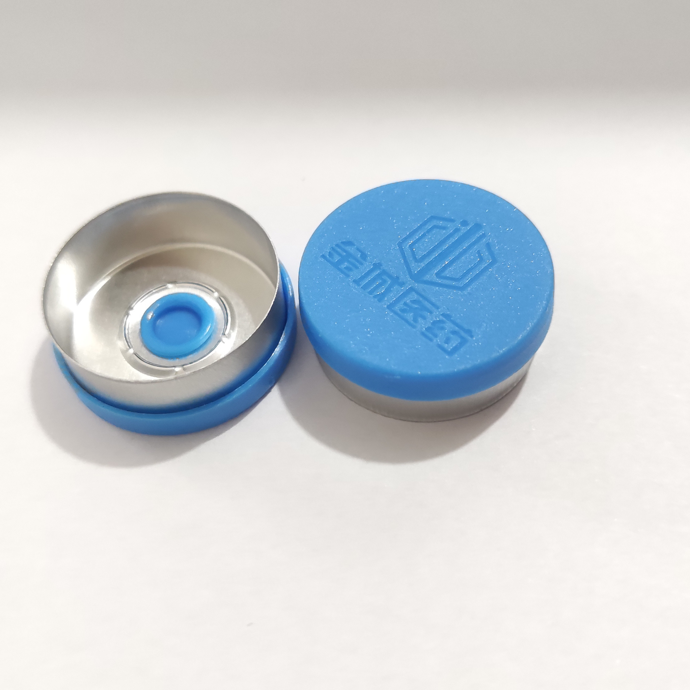 ISO9001 Aluminum Plastic Cap 20mm flip off caps For 10ml Glass Vial